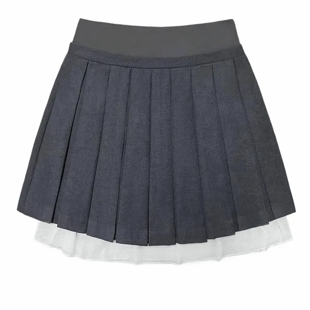 단독 {Tokyo shoujou} layered pleats skirt / 도쿄 쇼죠 레이어드 플리츠 스커트