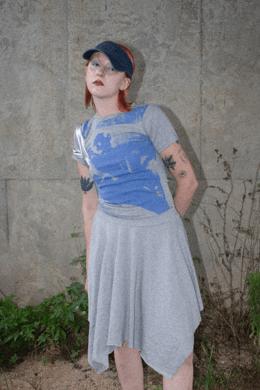 spray printing T (2 color)