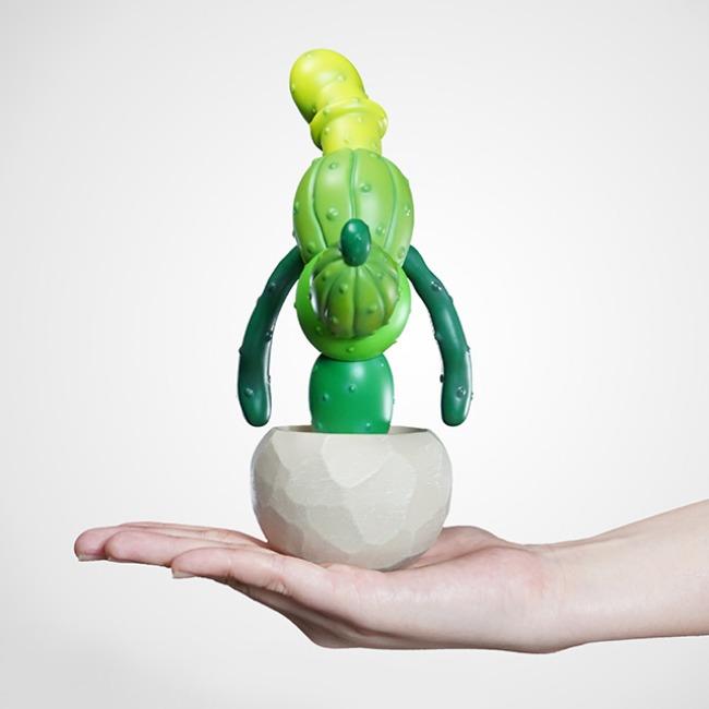 [SOAP STUDIO]디즈니 구피 - 크레이지 캑터스 피규어 스몰 DY051