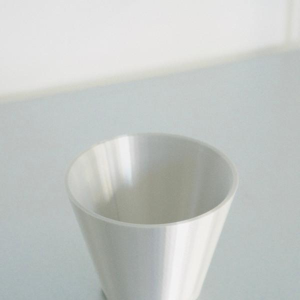 [only one] Retusa pot 102 XS silver