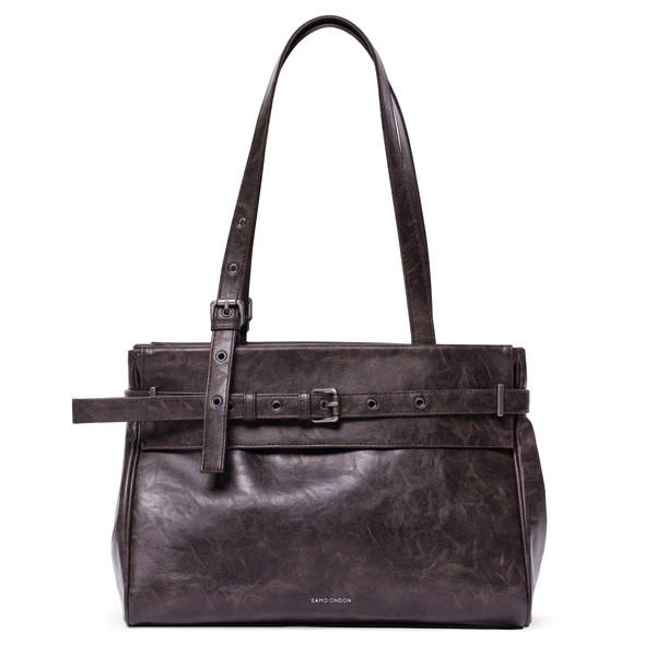 벨트 플랩백 belt flap bag M baked moca