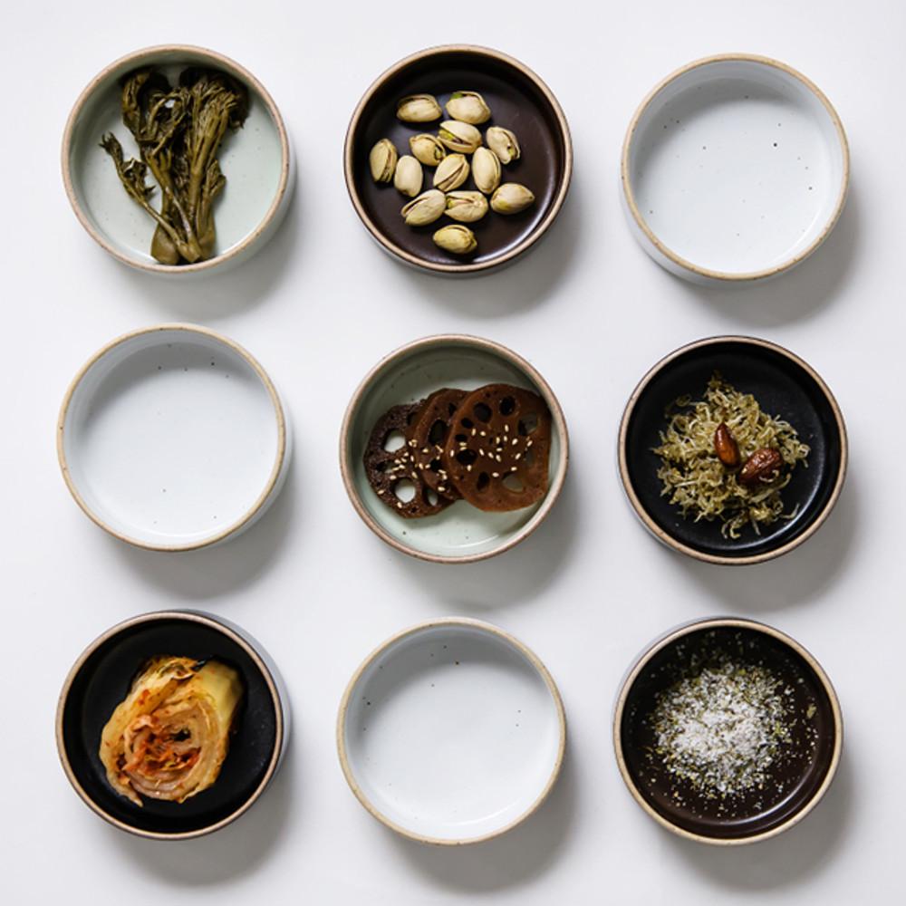 옳음 찬기 소 반찬 그릇 소스 종지