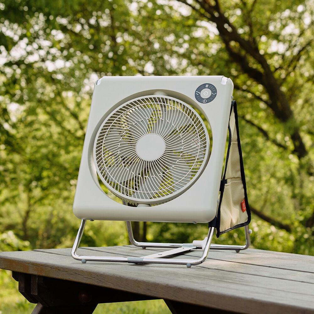 시코 접이형 폴딩팬 FLZ-254D / 선풍기 - 카키베이지