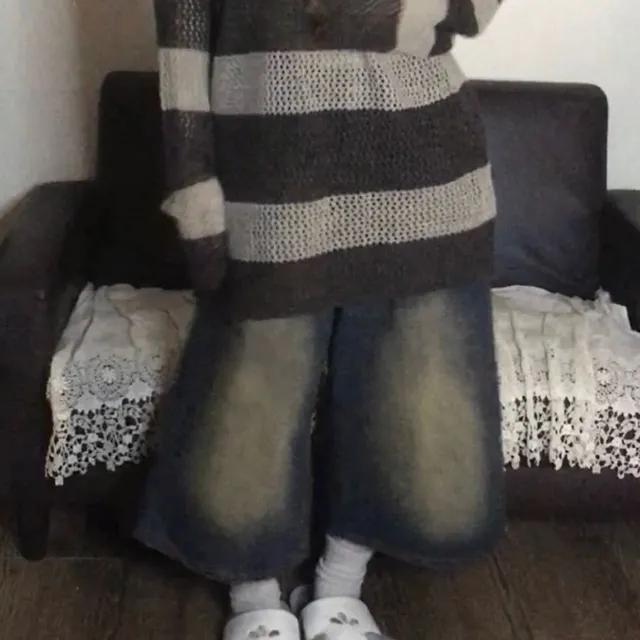 [실물&핏보장] 와이드 7부 버뮤다 빈티지 워싱 데님 미디 팬츠 청반바지