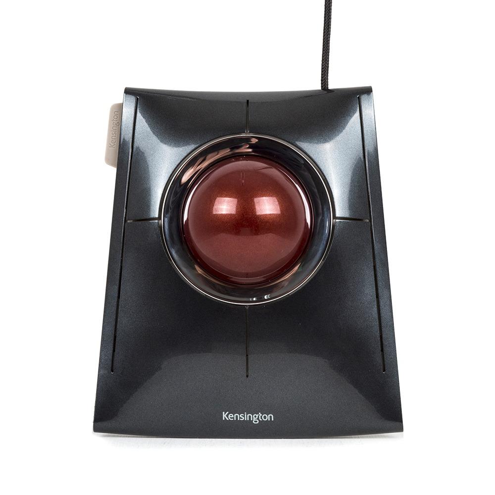 [공식수입 정품] 켄싱턴 슬림블레이드 트랙볼 마우스 l 인체공학/손목보호 l USB 유선, 양손 가능, 글로벌 브랜드