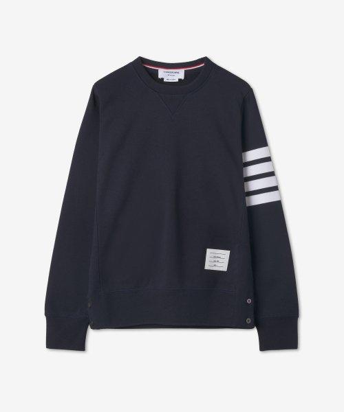 남성 4바 엔지니어드 저지 맨투맨 - 네이비 / MJT021H00535461