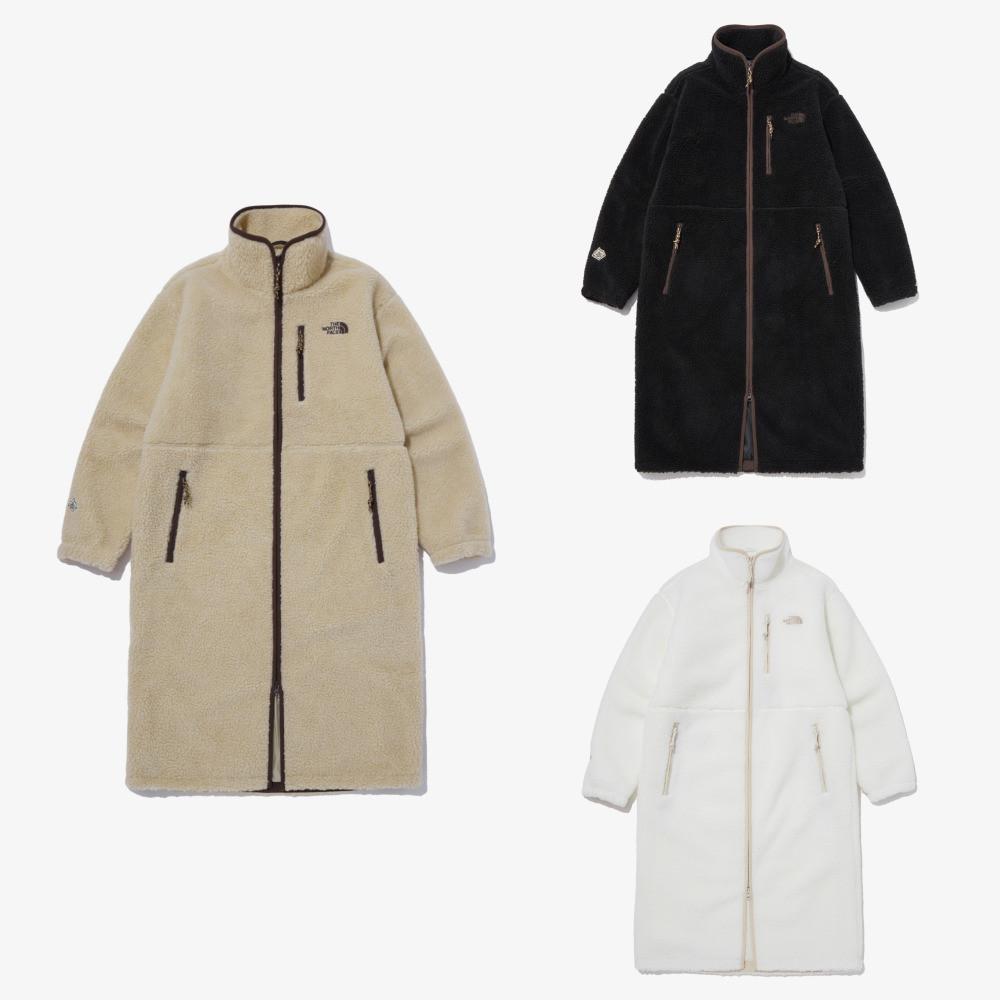 노스페이스 뽀글이 롱 후리스 양털 플리스 테디