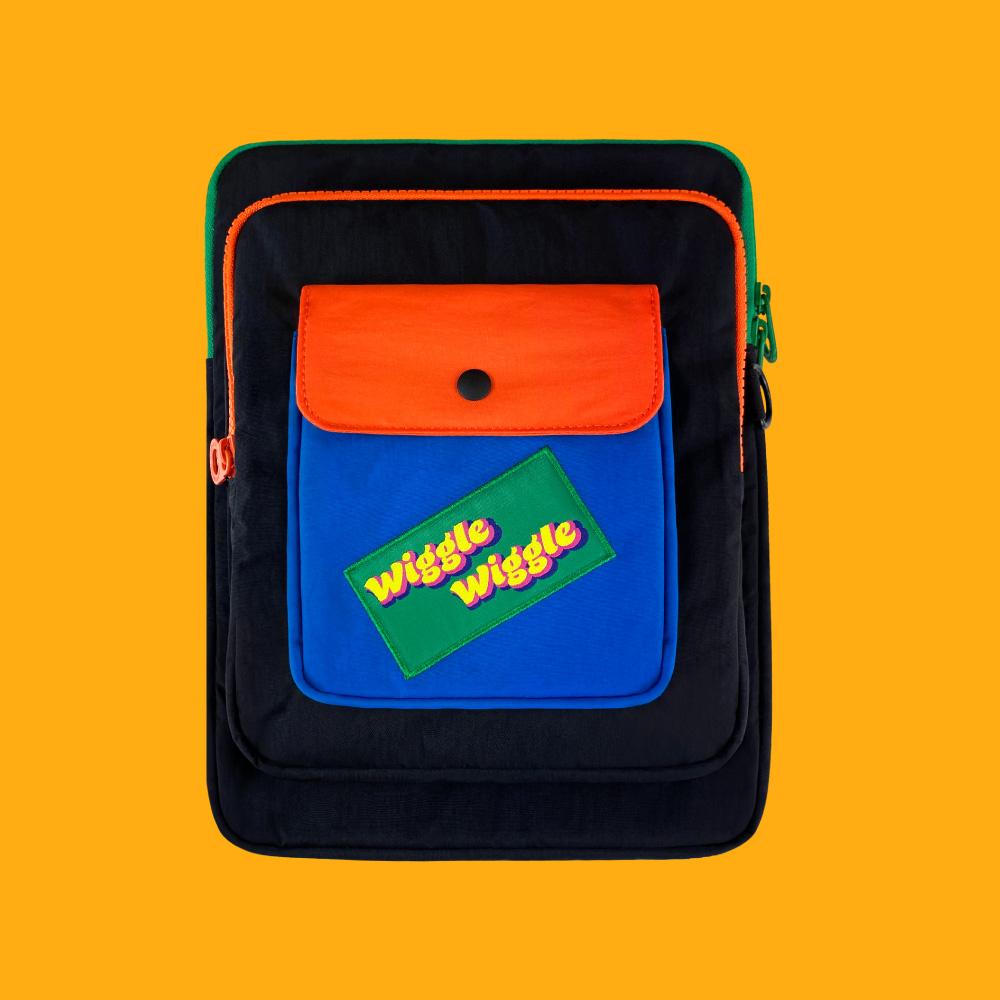 포켓 아이패드 파우치 - Black