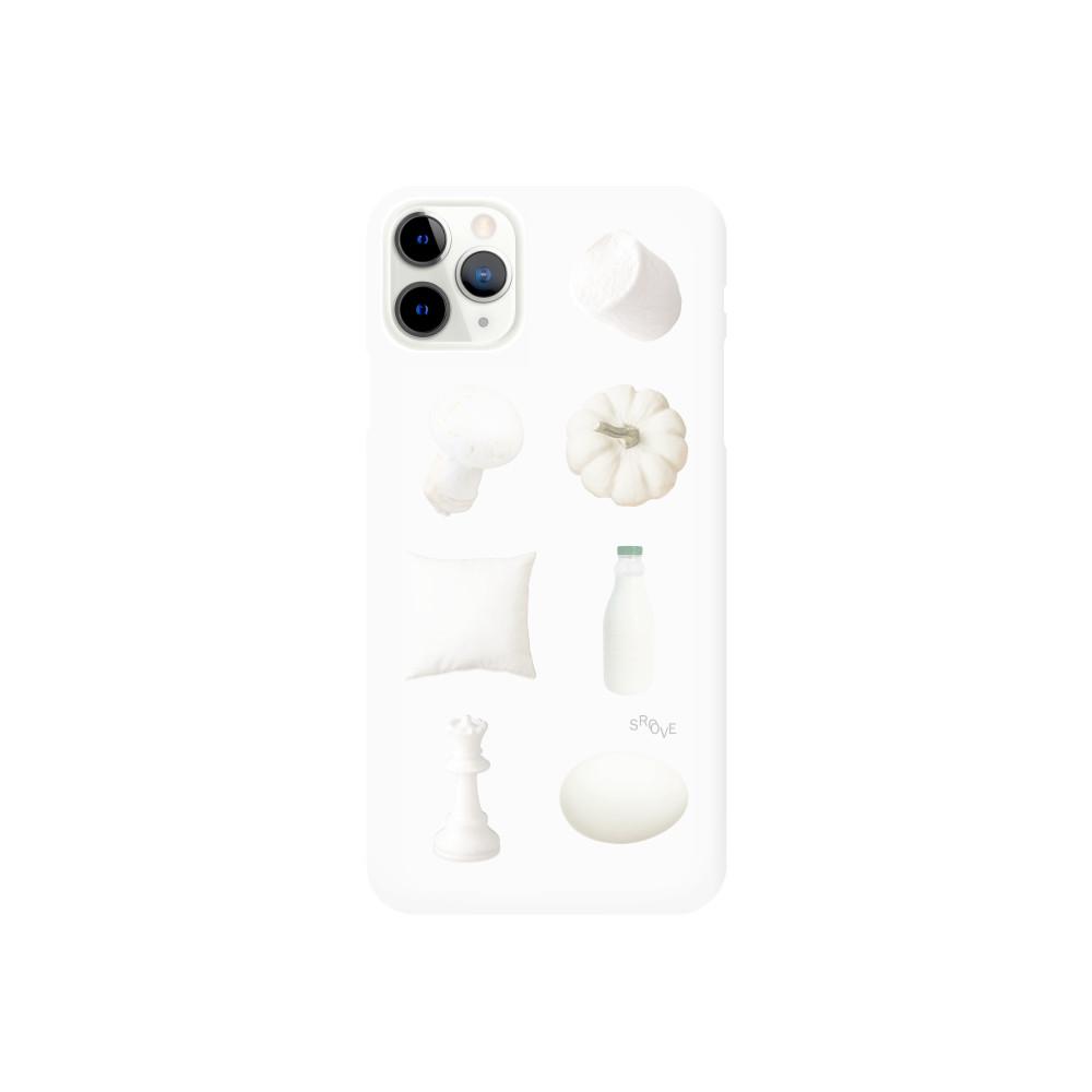 스루브 아이폰 케이스 Soft White case