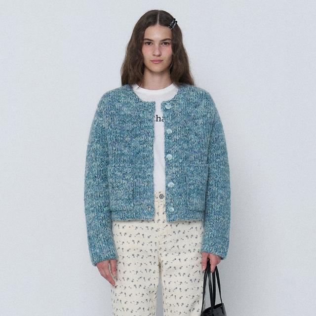 23FW TATE CARDIGAN (GREEN)