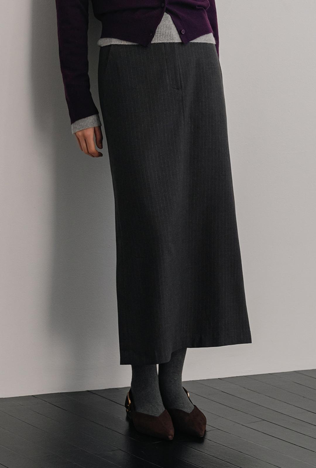 기모 H라인 맥시 스커트_MIWWHFV01G