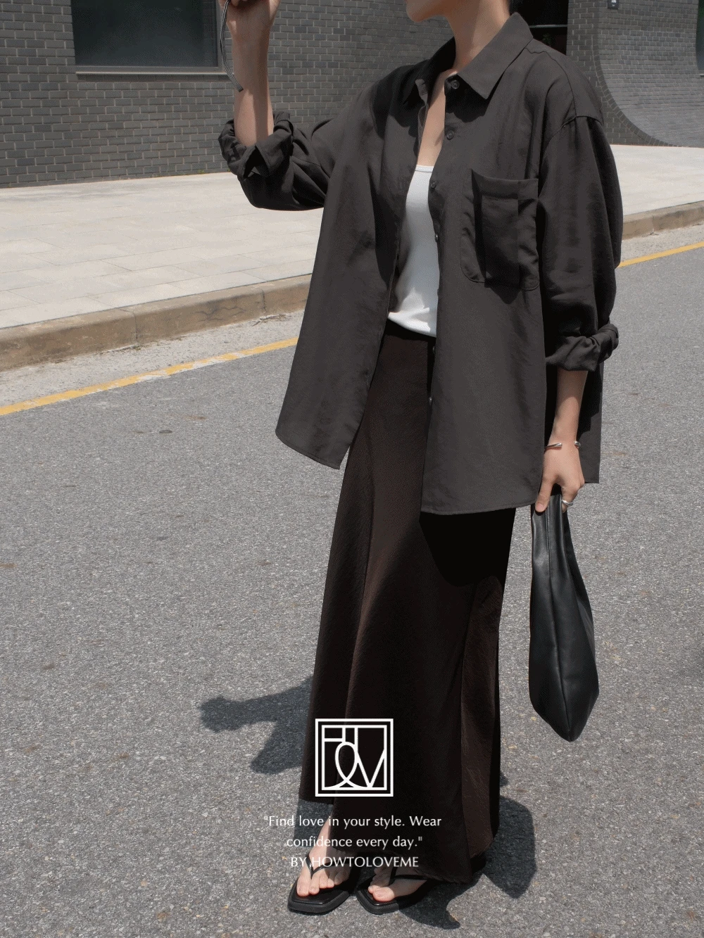 [자체제작]에끌리 실크 머메이드 스커트_Eclie skirt