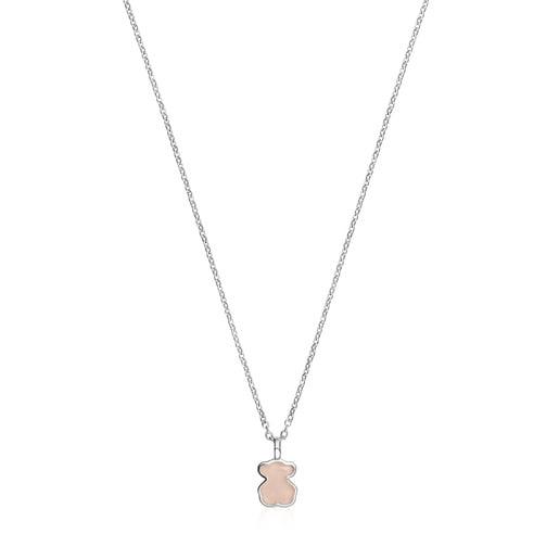 Collar de plata con quars New Color