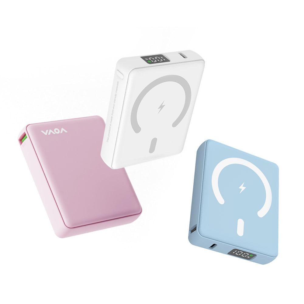 (런칭이벤트 7/15-7/30) 보바 고속 무선 충전 아이폰 맥세이프 보조배터리 10000mAh 22.5W