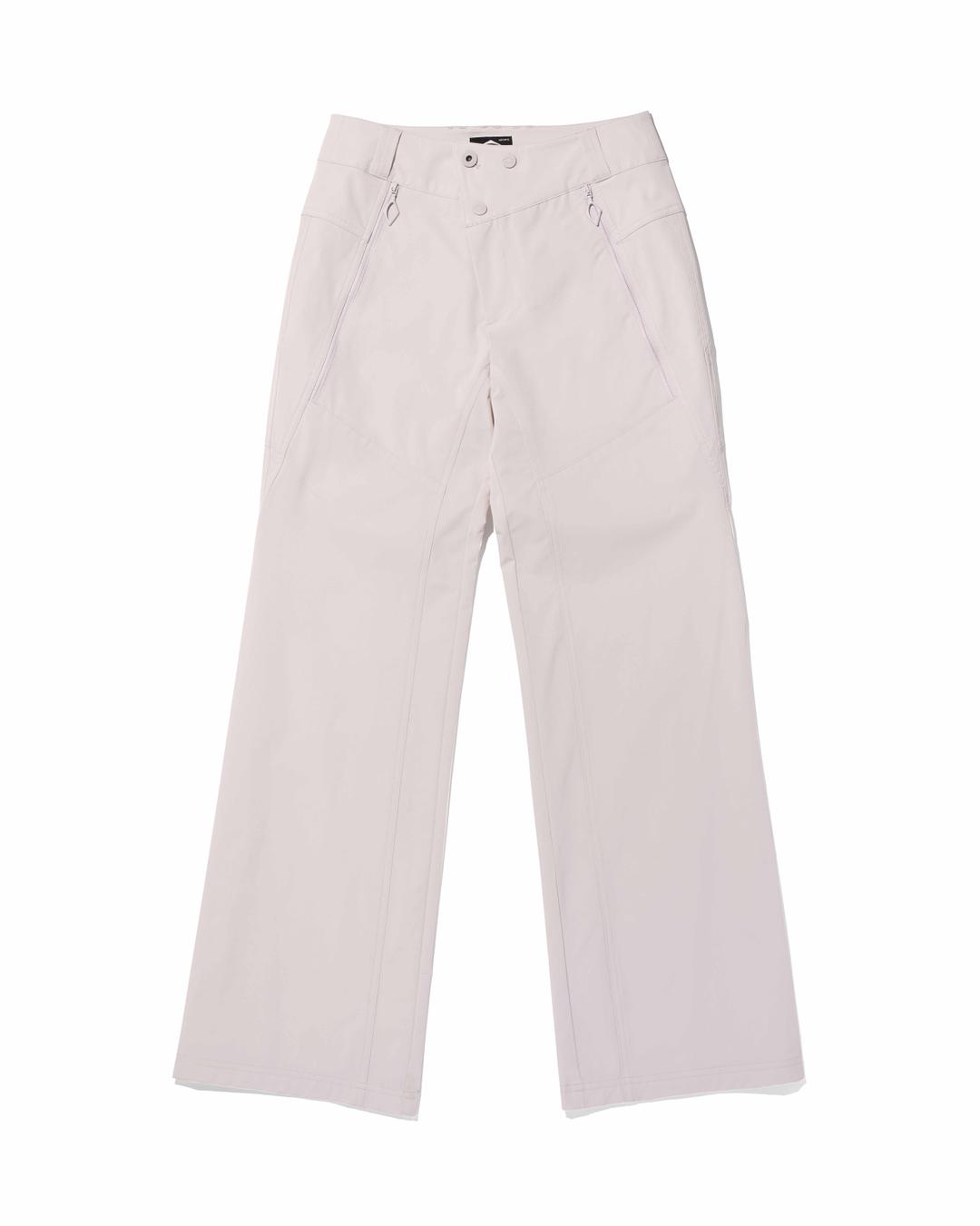 NYLON BAGGY SLACKS_LIGHT PINK GREY