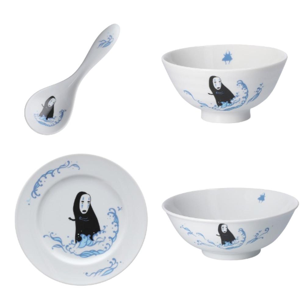 지브리 정품 센과치히로 가오나시 도자기 식기 그릇 수저 돈부리 라면그릇 면기 접시