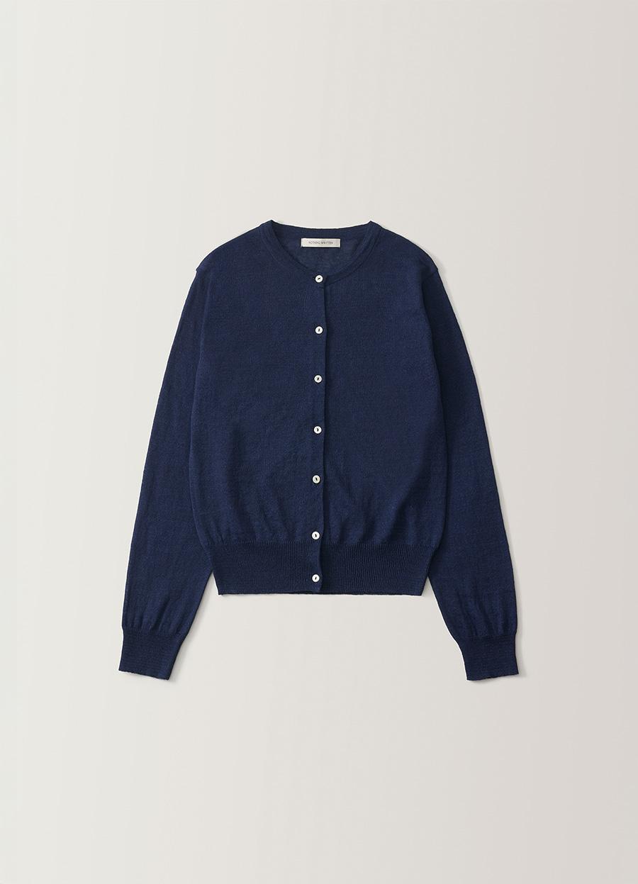 Rola linen cardigan (Navy)