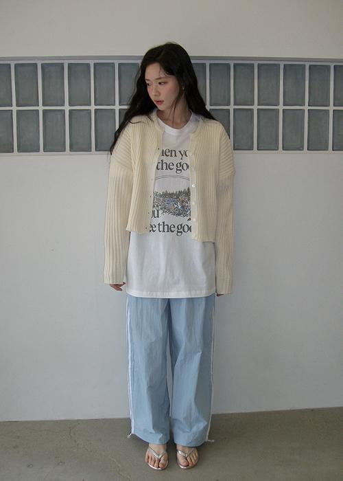 시몬 밴딩 투웨이 트랙 팬츠 (6color)