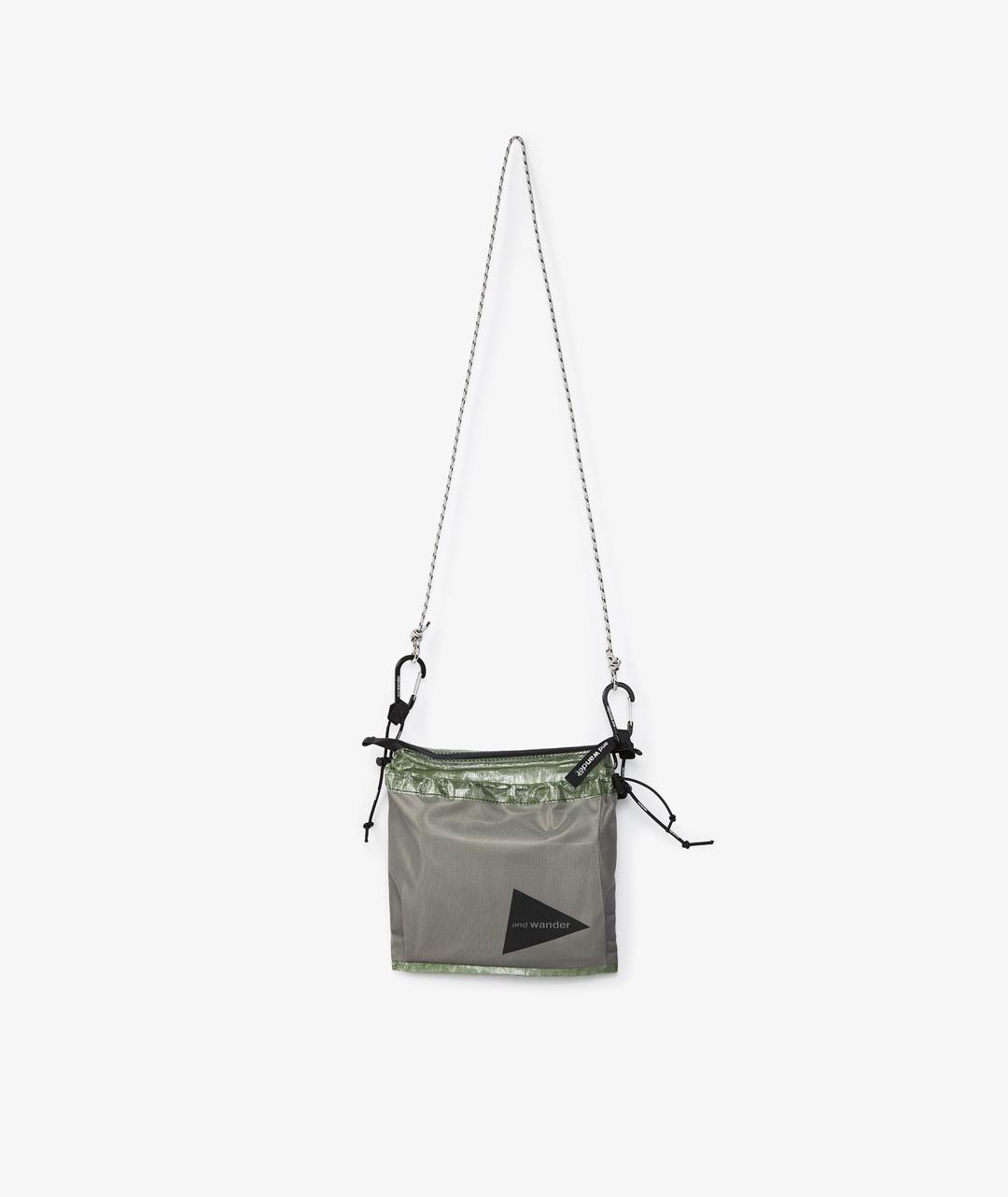 and wander 101 Dyneema Sacoche Bag Green