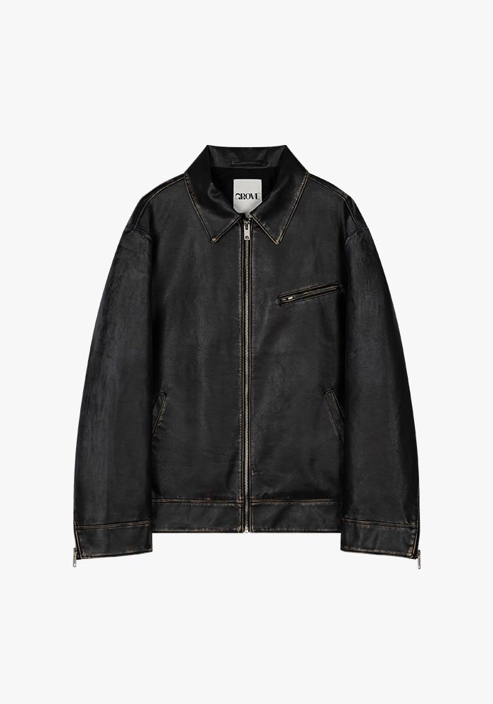 GROSS LEATHER JACKET