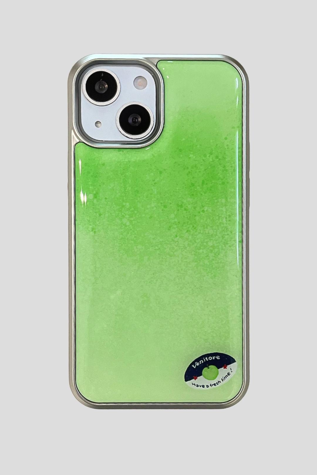 Aori Apple Case • 에폭시 실버 범퍼