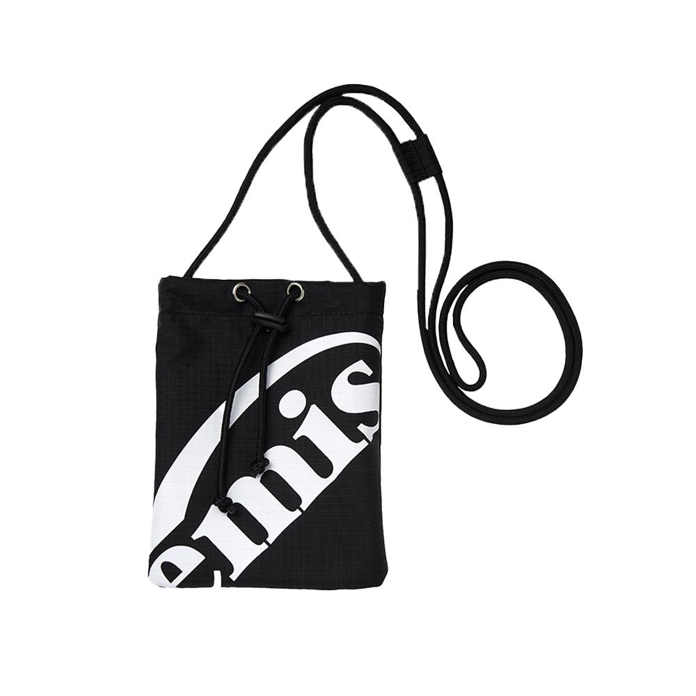 NEW LOGO CROSSED MINI BAG - BLACK