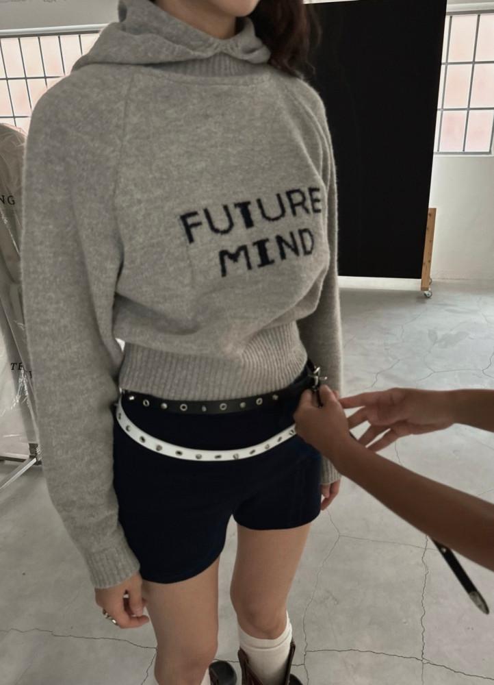 템팅 마일드 후드니트 3color