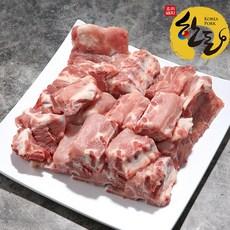 한돈 돼지고기 감자탕 등뼈찜 돼지등뼈 2kg 포장, 2kg, 1개