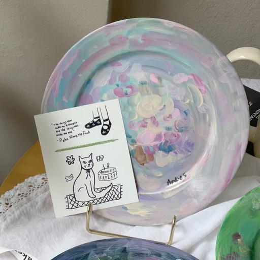 Someday 핸드페인팅 레터링가능 플레이트