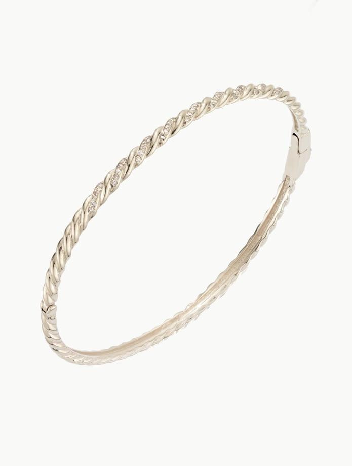 14k Twist bangle
