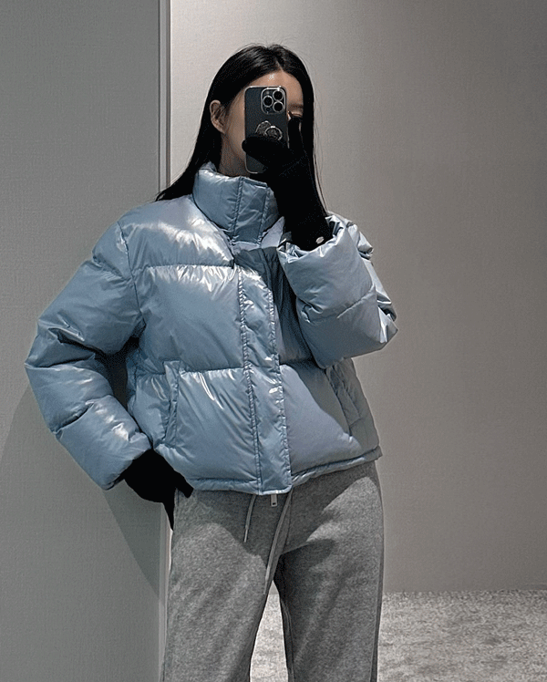 유로 덕다운 숏패딩 (*3COLOR)