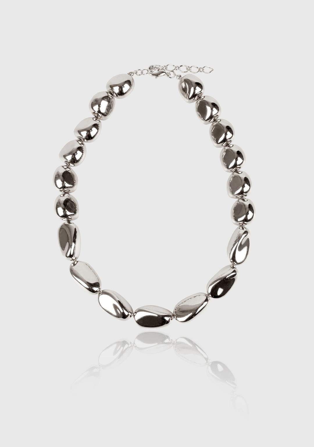 Mirror Stone Necklace (2colors)