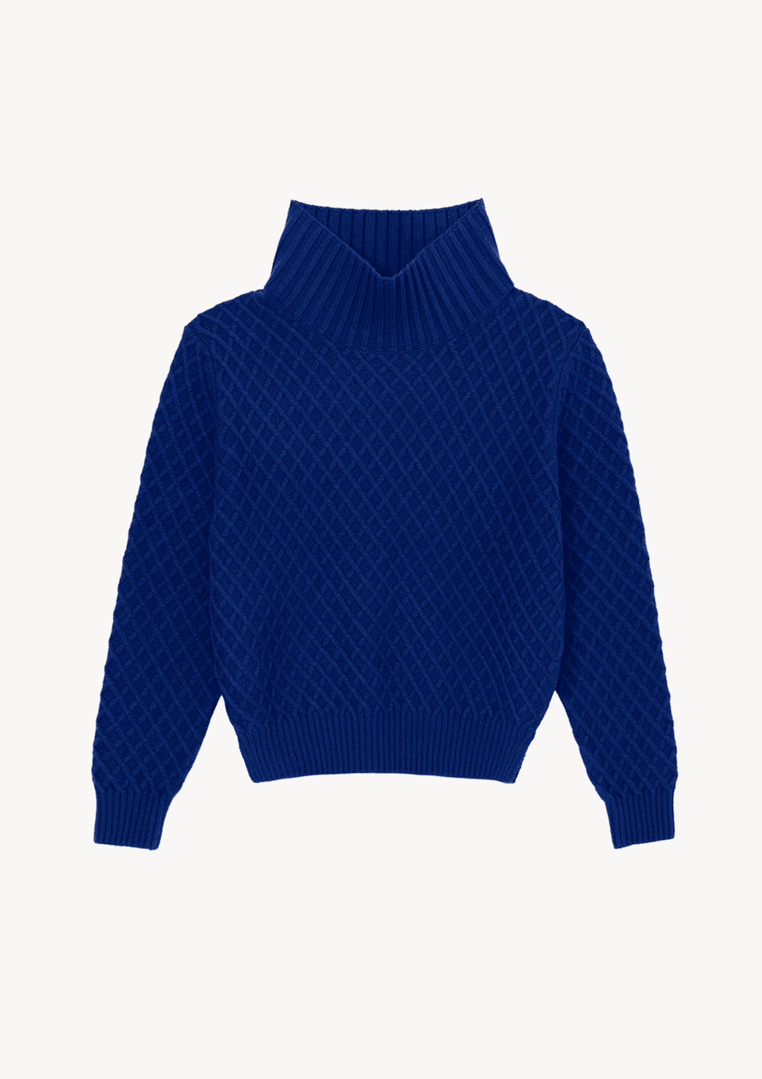 Waffle Knit in Blue