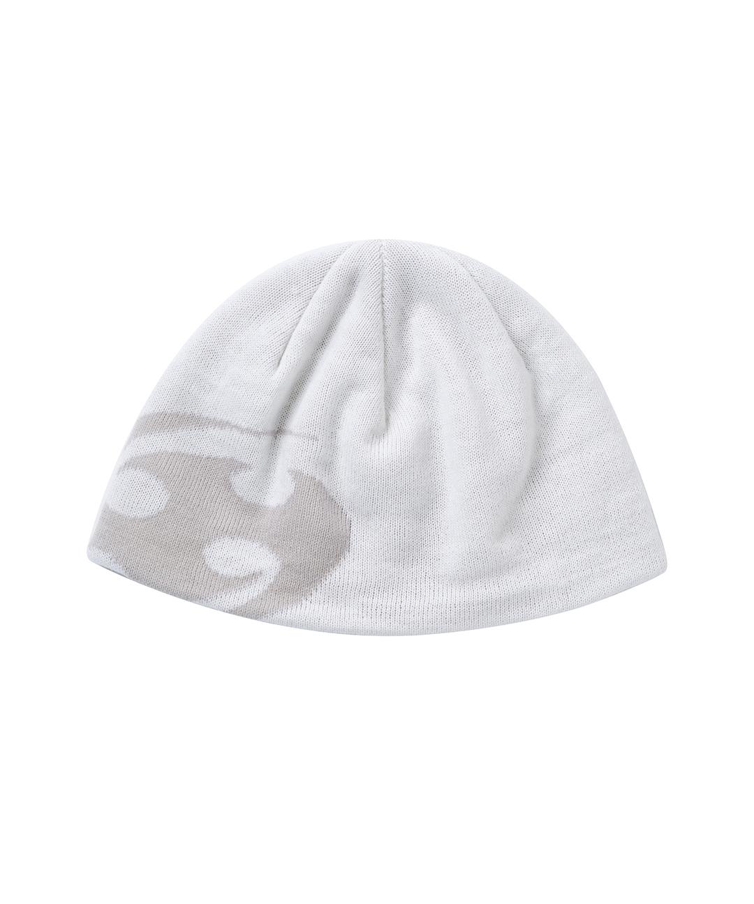 LOGO BEANIE [WHITE]