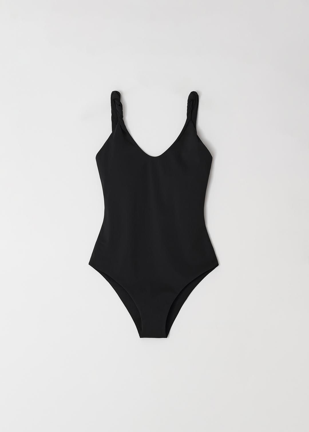 Twist Swim Suit(Black)