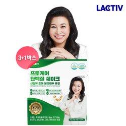 건강기능식품 락티브 오은영 프로케어 단백질 쉐이크 산양유 초유 분리대두 유청 4박스
