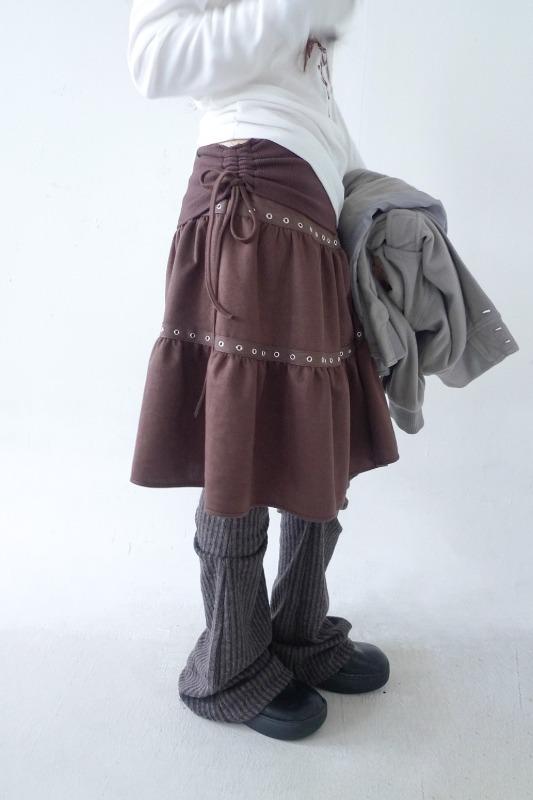 loopy skirt (2color)