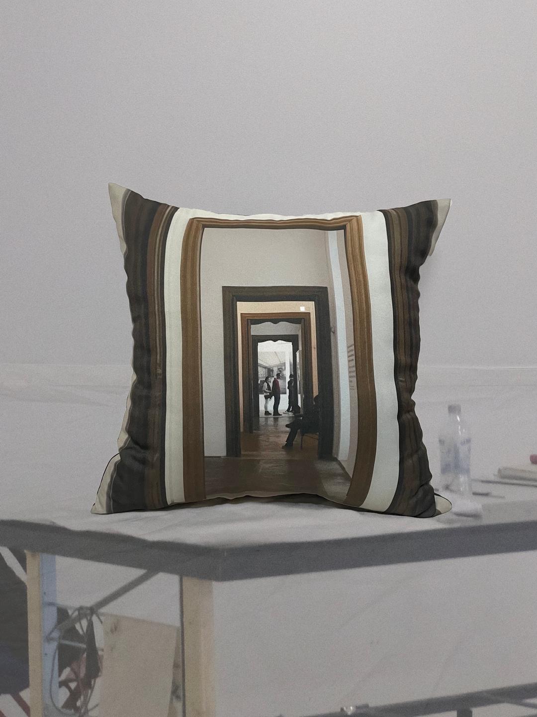 'Kinda exhibition2' CUSHION COVER 1