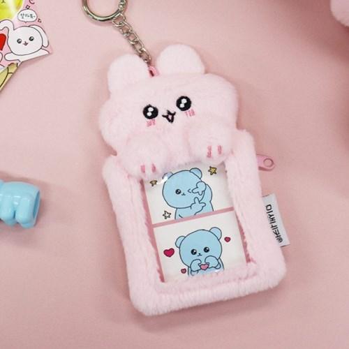 인생네컷X최고심2 토끼 고심이 포토키링