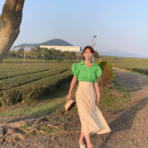 (민스샵제작)어게인 제주 스커트! (S,M,L size)