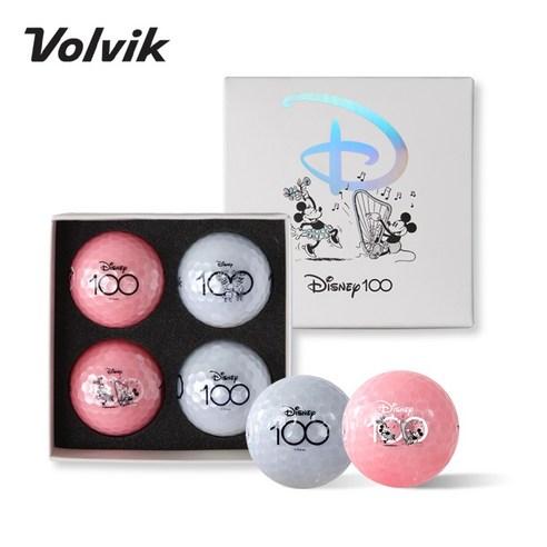 볼빅 골프공 디즈니 100주년 쥬얼리 솔리체 4구 선물세트 - 골프선물세트 | 쿠팡