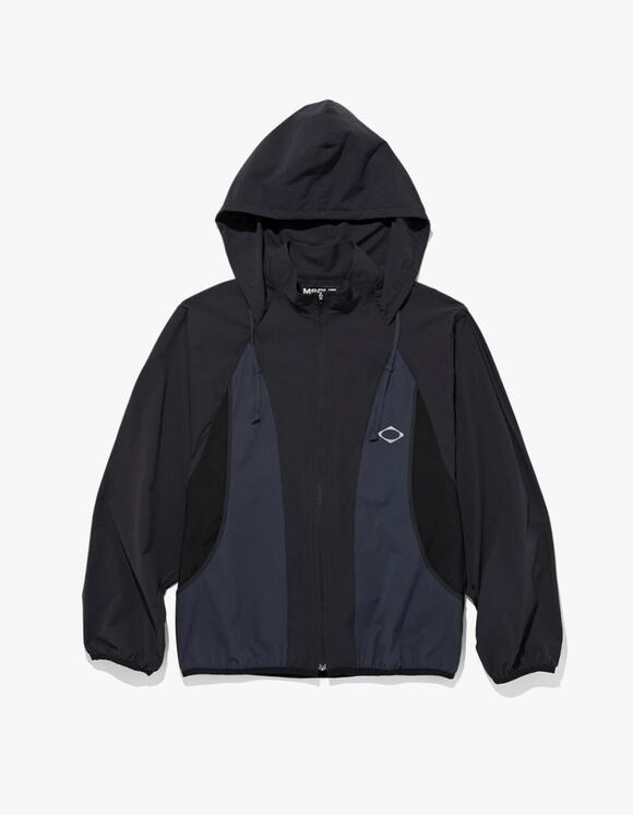 SS Color Blocked Windbreaker - Black