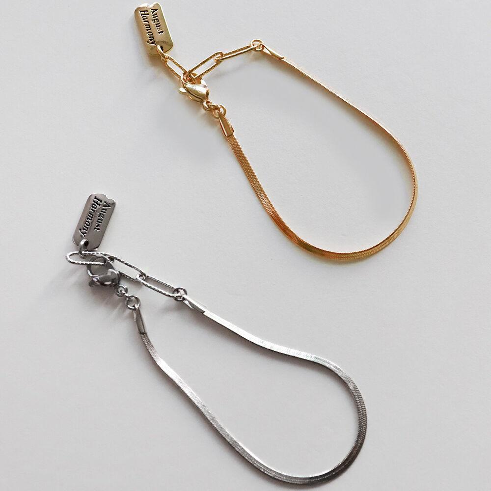 Flat Snake chain Bracelet