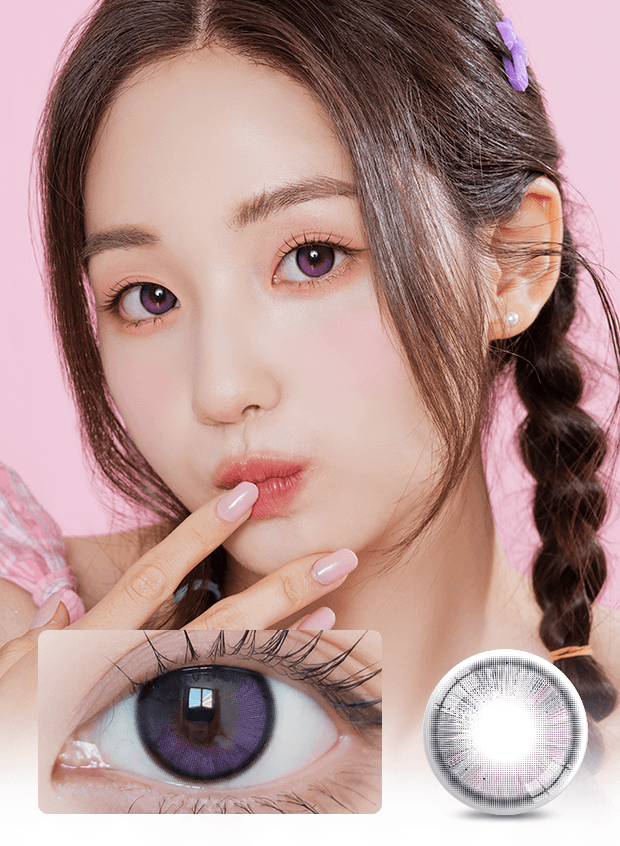 앤린 핑크 바이올렛(앤365렌즈)