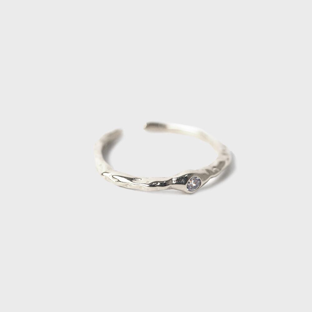 [Silver925]TR017 Twist cubic ring