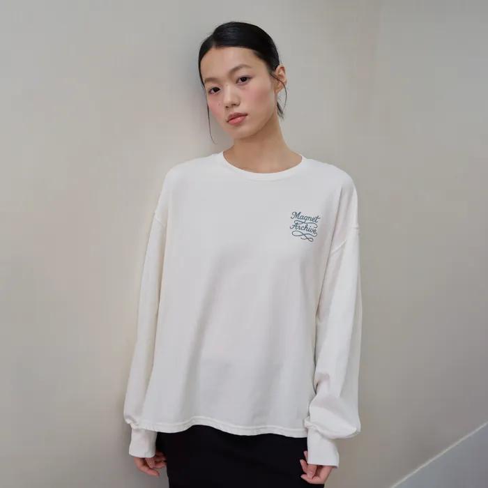 Soft Loose T Shirt (White)