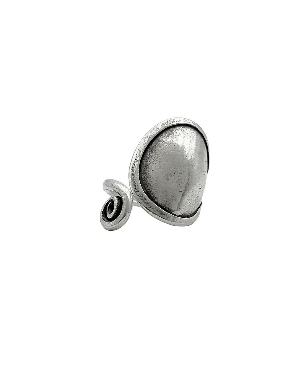 KAREN HILL TRIBE silver Dome Swirl Ring : 엔칸토