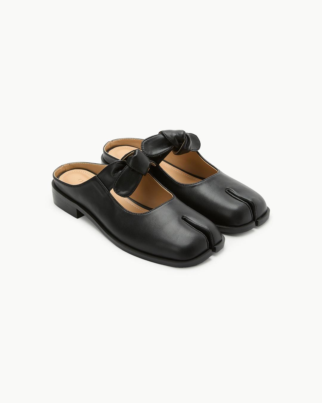Bow-Knot Mule / Black