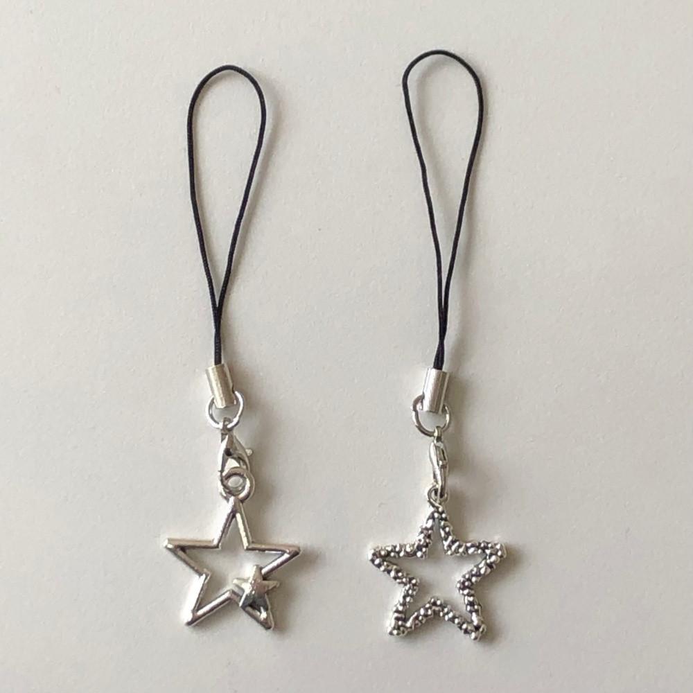 별 스타 y2k 하이틴 우정 커플 키링 백참