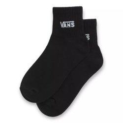 VANS 반스 양말 하프 크루 WMN 삭스 블랙 / VN0A4PPGBLK